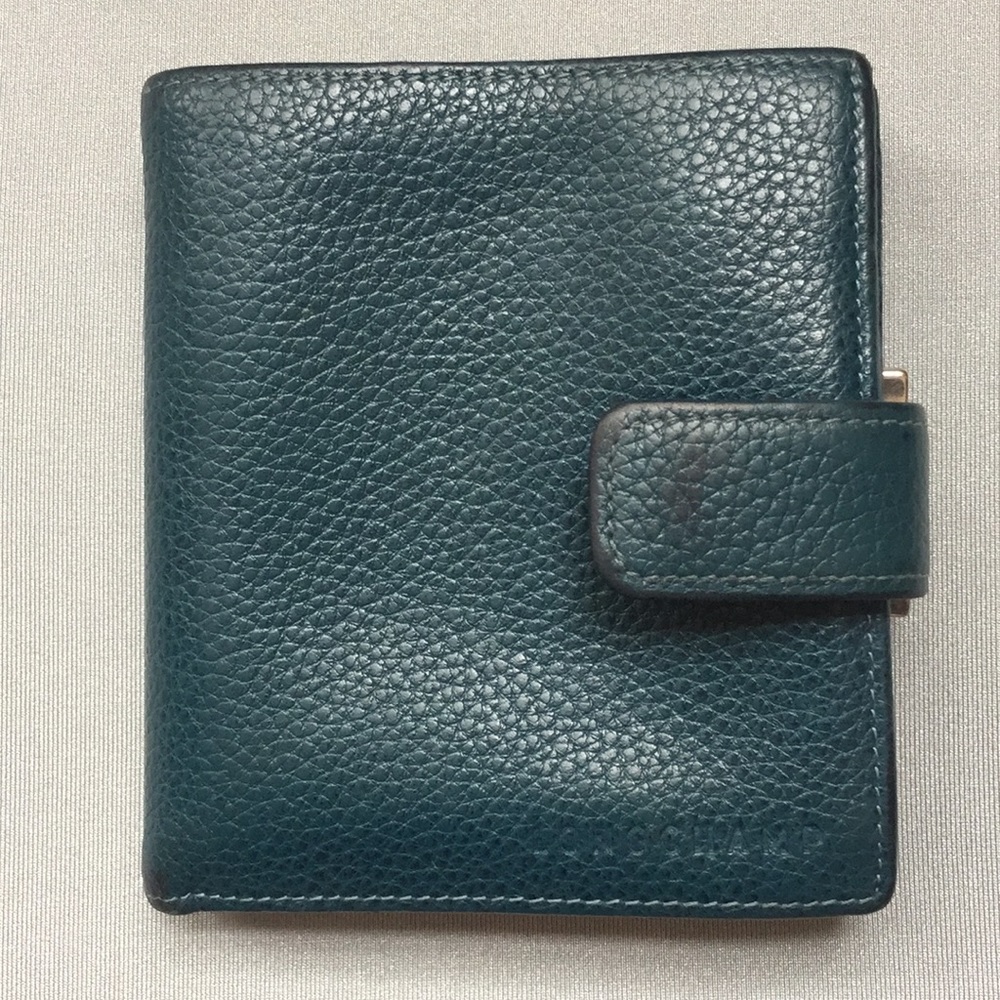 Longchamp Le Foulonne Leather Wallet